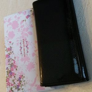 Genuine patent leather wallet brand new